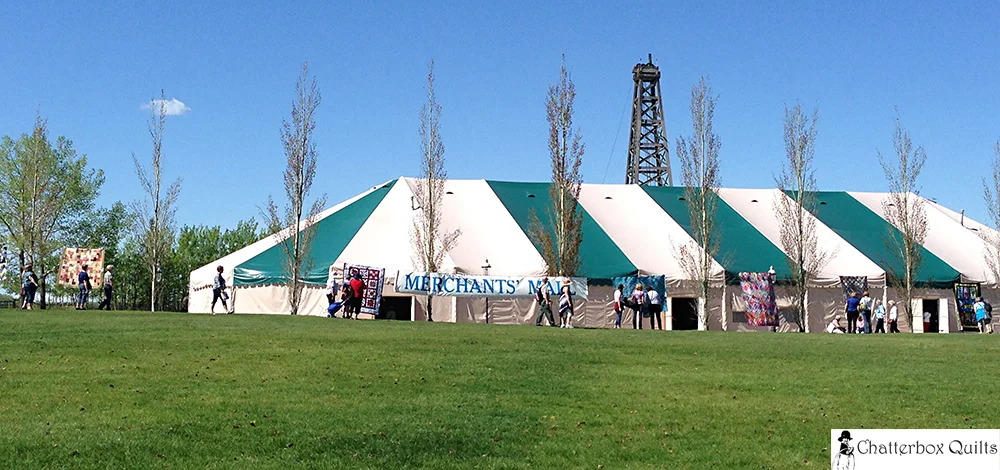 The Merchants' Mall - always my first stop at this show!