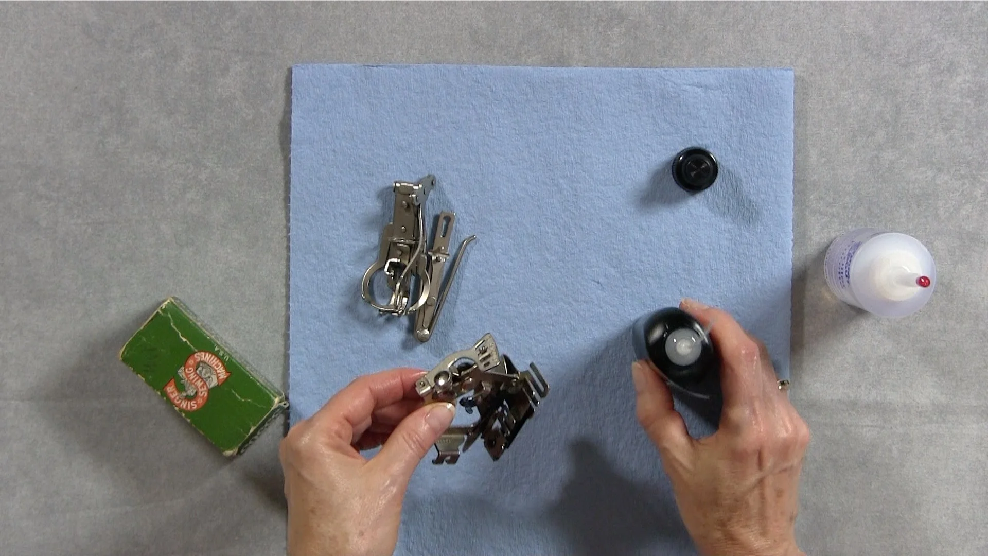 How to Oil Vintage Sewing Machine Attachments