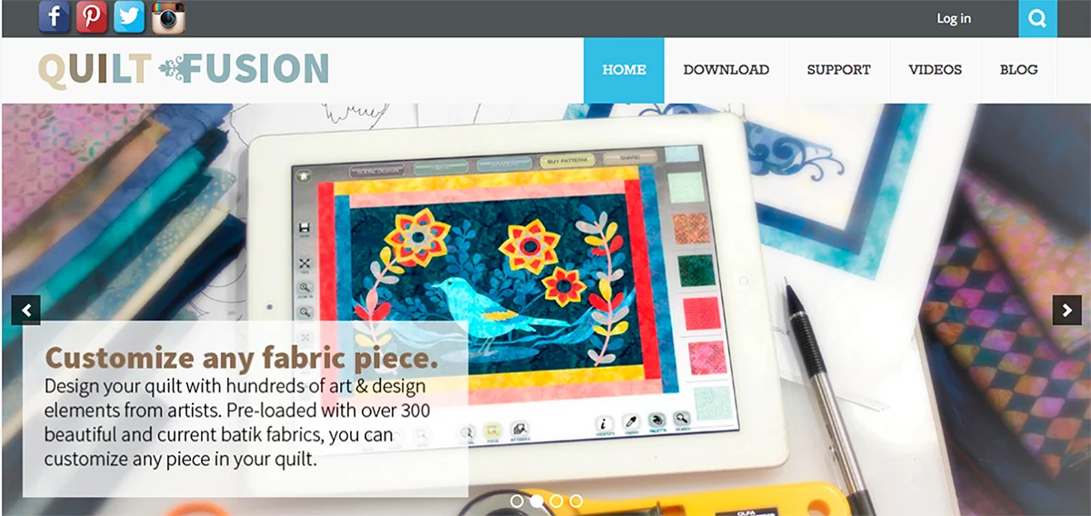 Photo courtesy of www.quiltfusion.com