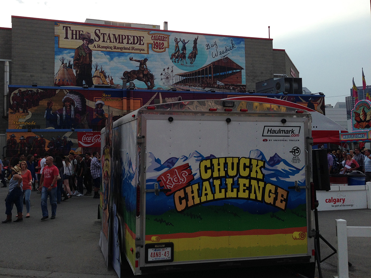 More exterior shots from the Calgary Exhibition and Stampede