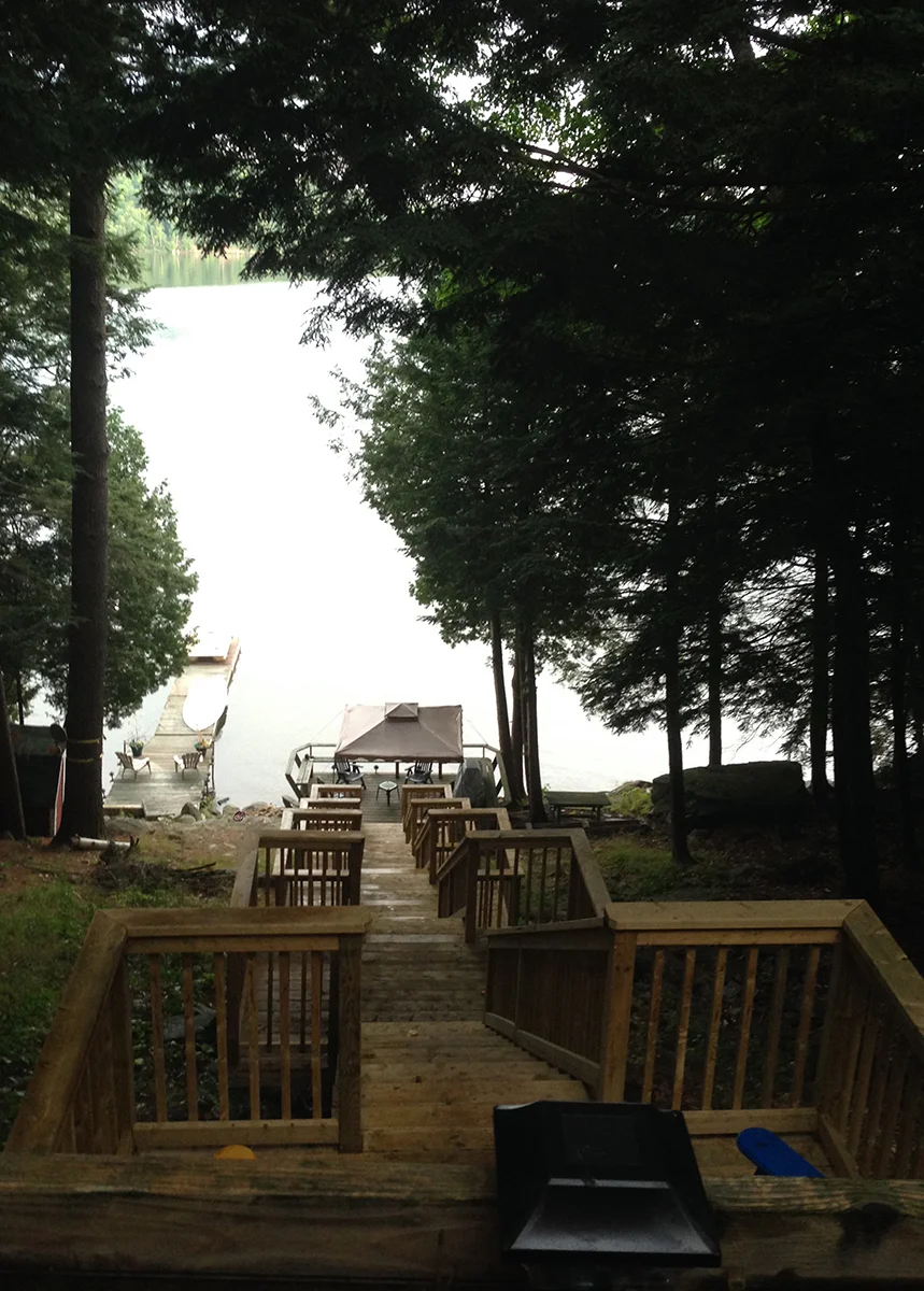 So idyllic at the cottage.