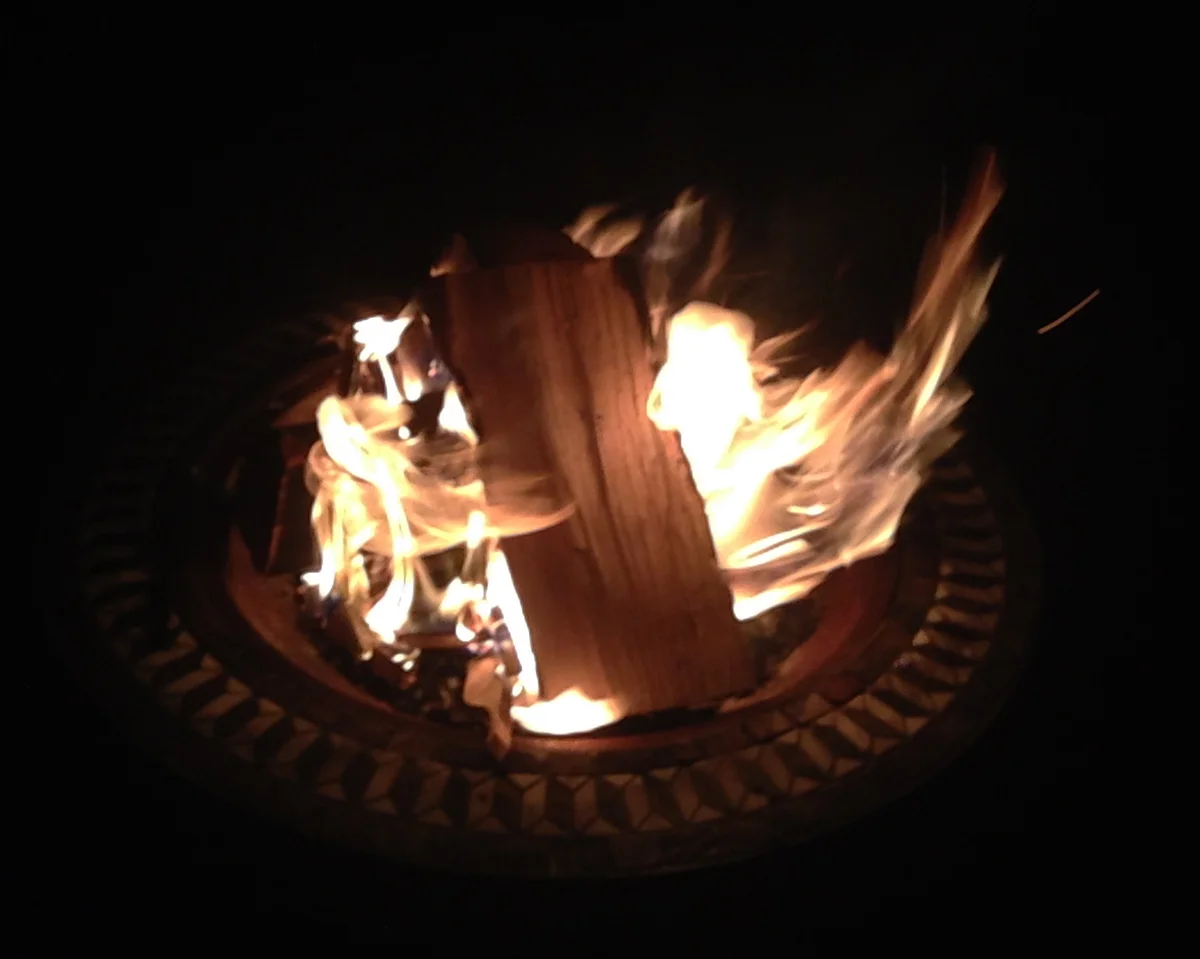 The perfect ending to a wonderful day.