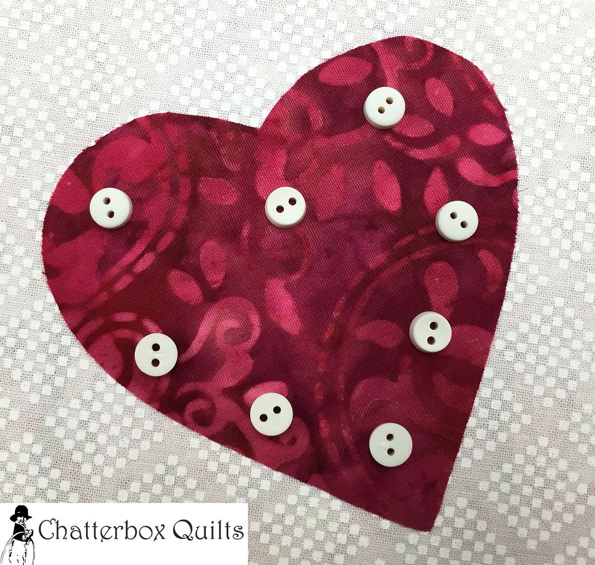 I used tiny buttons on Heart #3