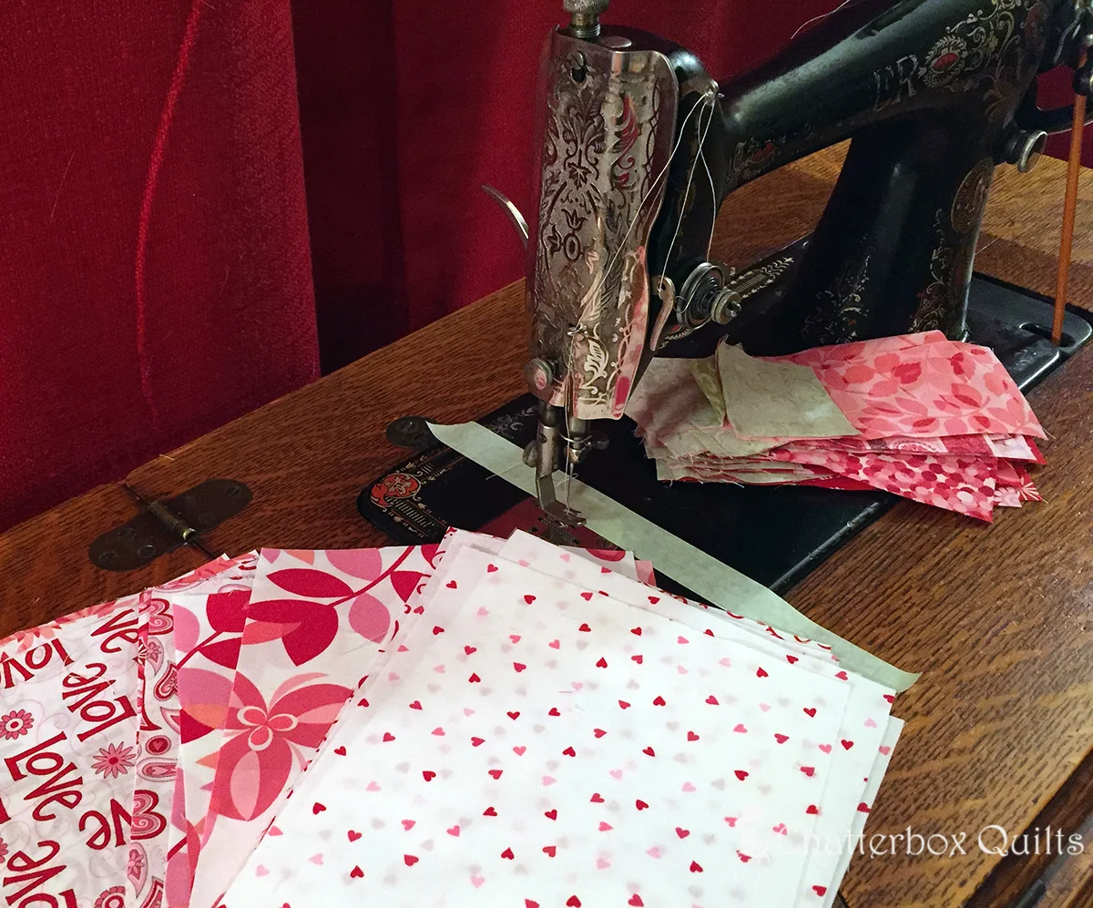 I really like these fabrics and they're coming together well.