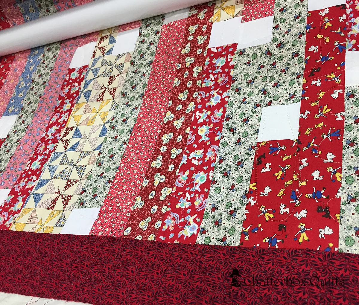 Overview of quilt on the HQ Infinity