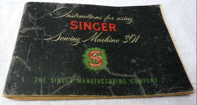 SINGER® 301 manual