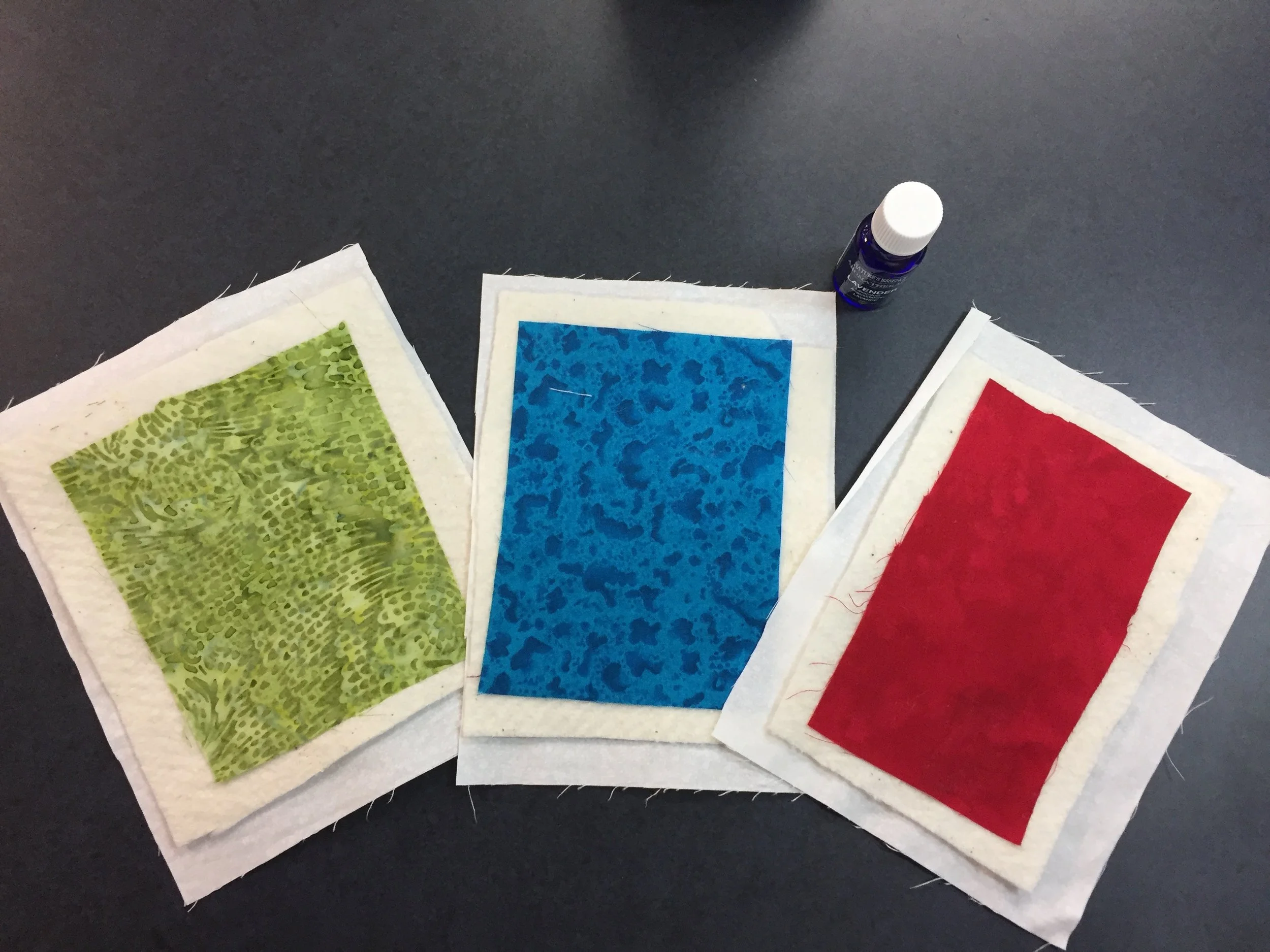 Sample sandwiches for testing