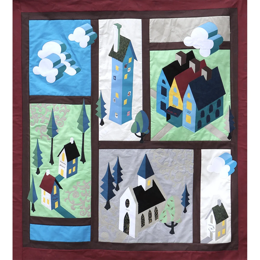 Pattern is from Community Quilt Along by Chatterbox Quilts & QuiltFusion