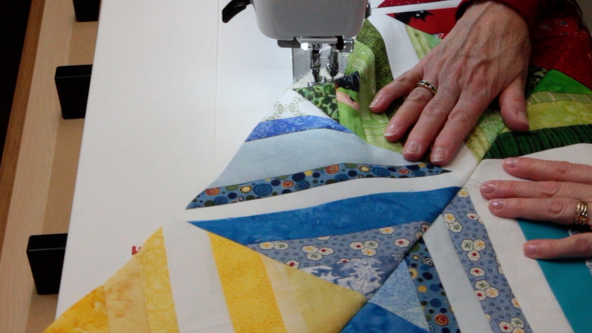 How to Bury Your Quilting Threads — Chatterbox Quilts