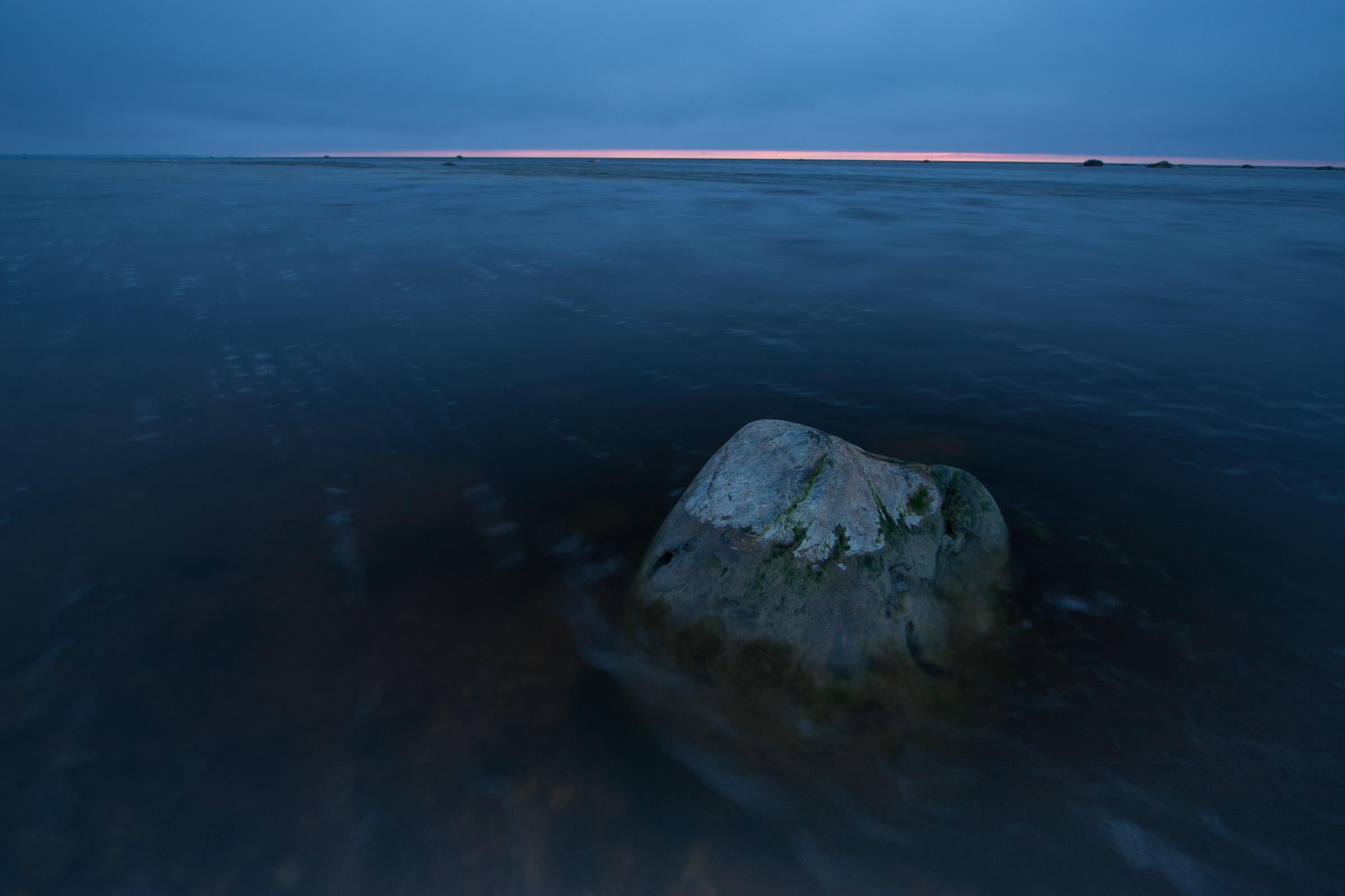 Dark night, Estonia