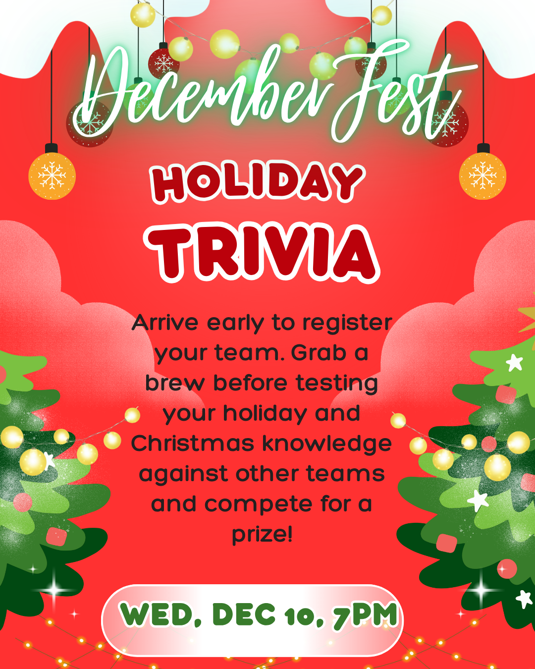 DecemberFest - Christmas/Holiday Themed Trivia