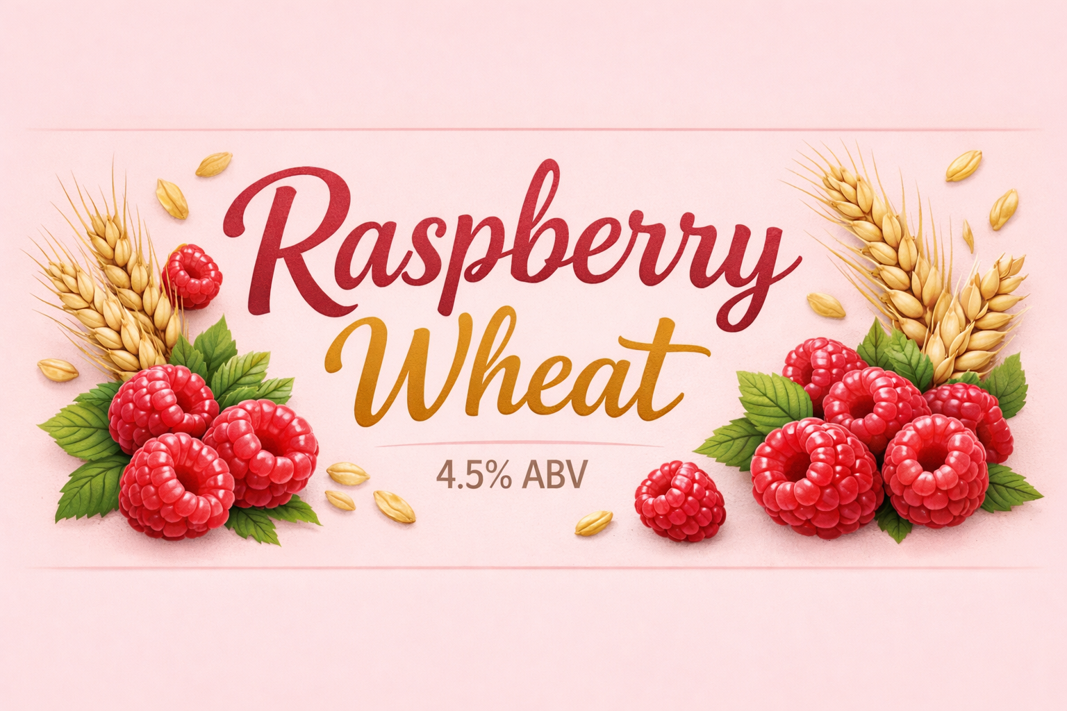 Beer Release: Raspberry Wheat
