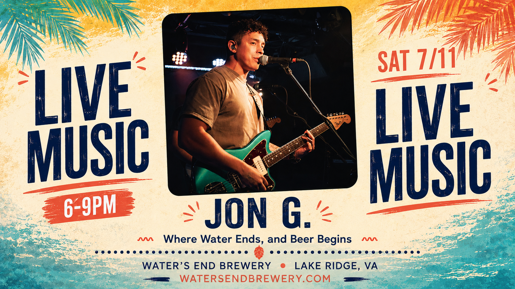 Live Music: Jon G
