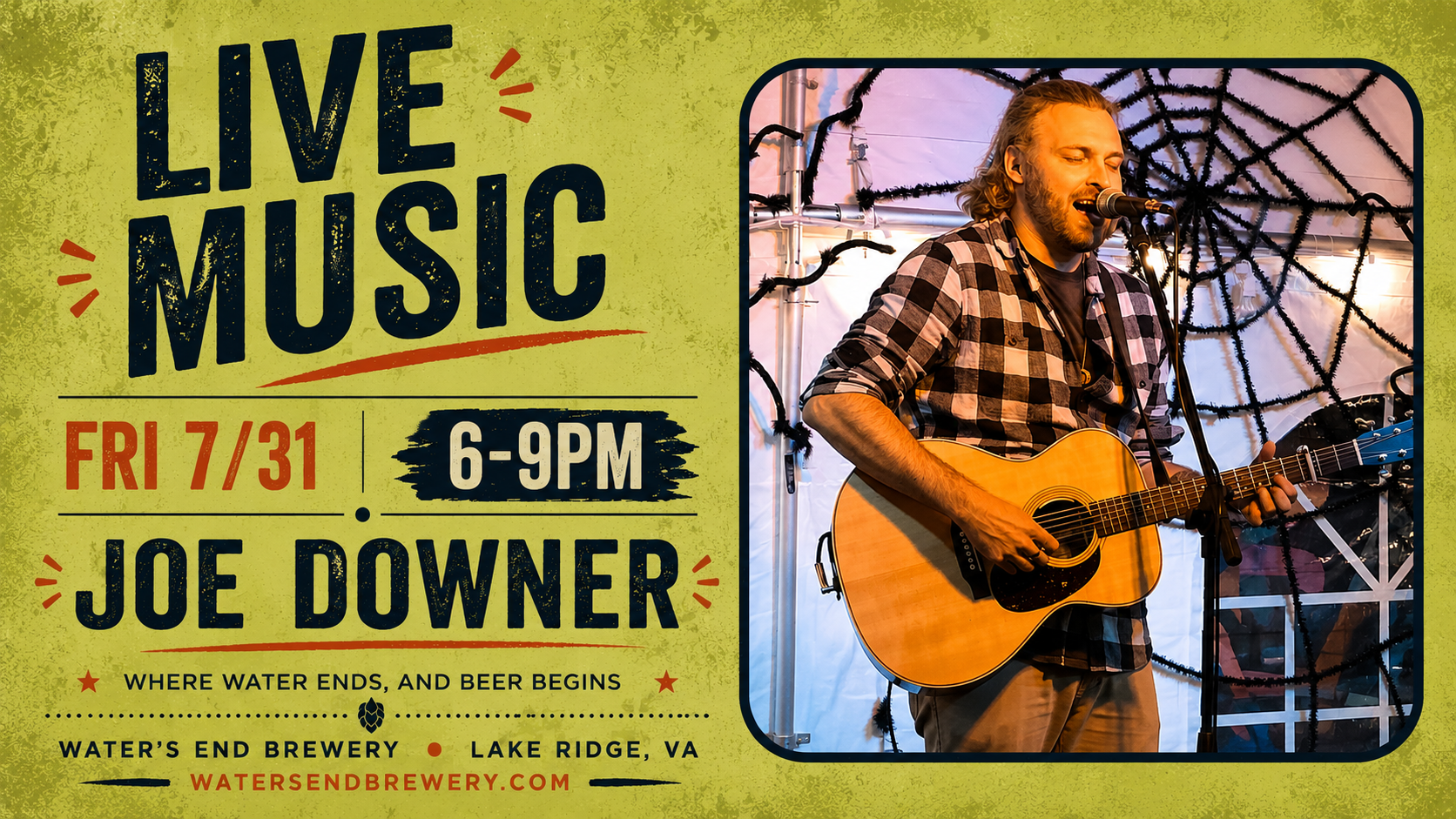 Live Music: Joe Downer