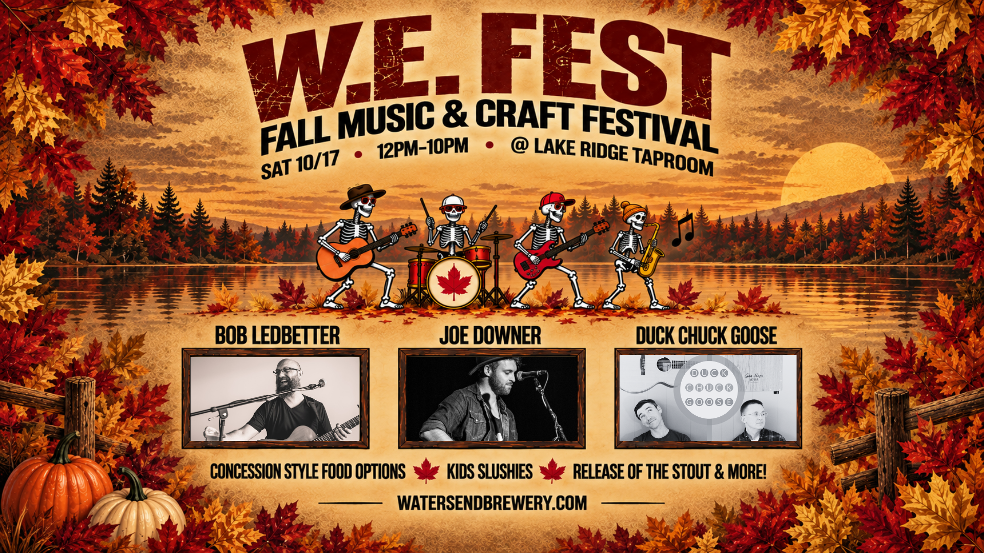 W.E. Fest Fall Music &amp; Craft Festival