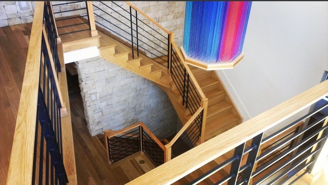 Stairways and handrailings by Tyler Gady Woodworking