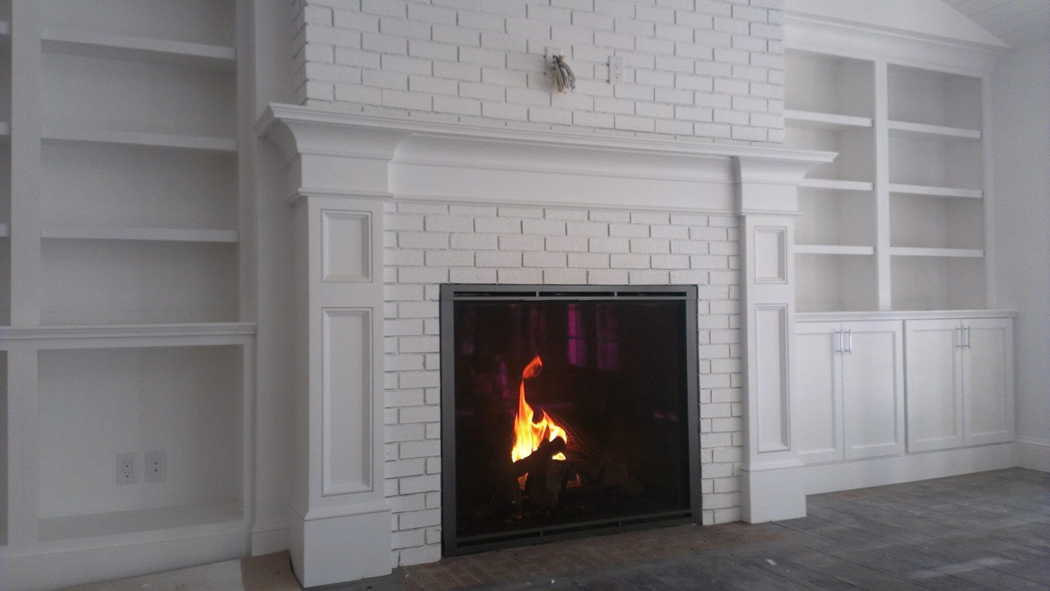 Custom Fireplace by Tyler Gady Woodworking