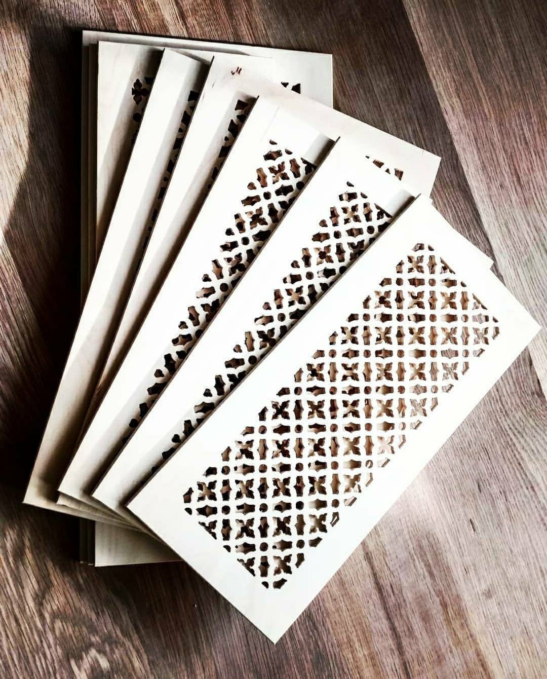 Made in USA wood vent registers and covers by TG Woodworking