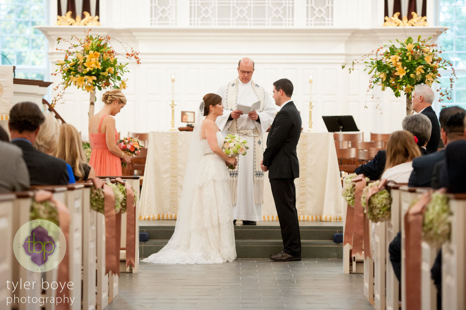   Tyler Boye Photography  &nbsp;| &nbsp;Wedding Ceremony &nbsp;| &nbsp;Saint David's Church, Wayne, PA 