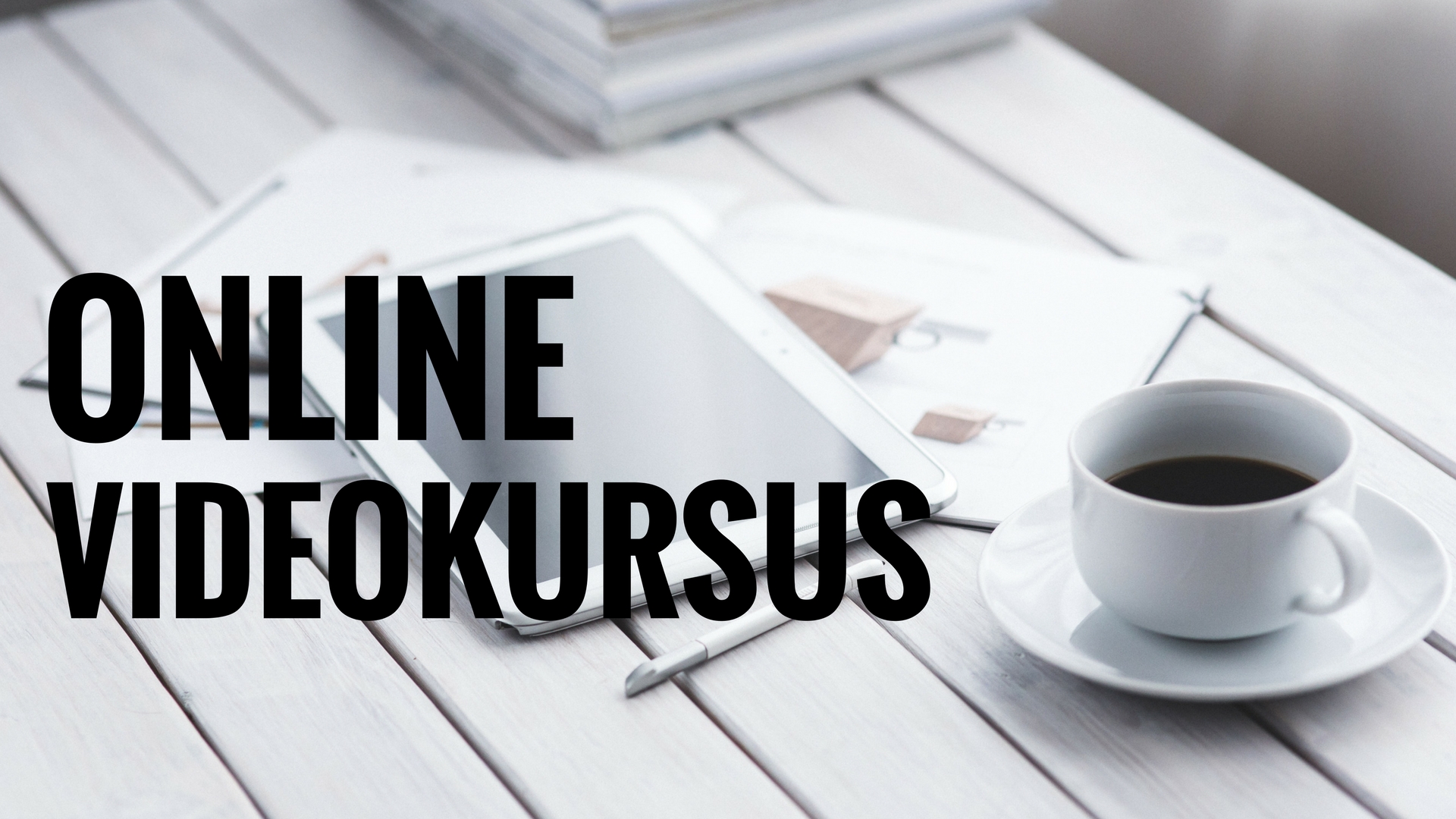 Få gratis adgang til dit ONLINE VIDEOKURSUS her
