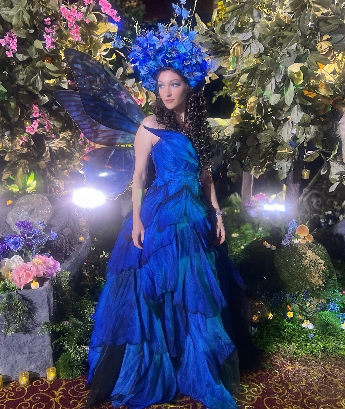 Blue Morpho Butterfly Fairy