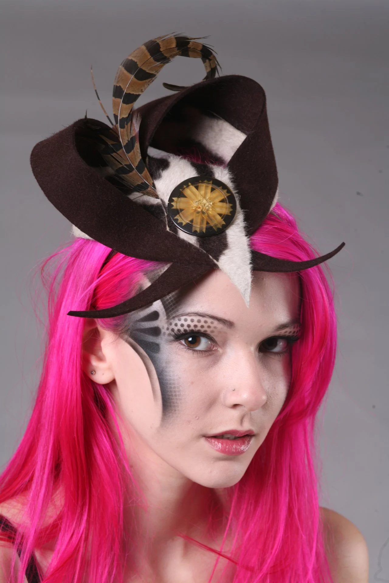 Foxy Lady Fascinator by Jasmin Zorlu, photo by  Kyle Hailey, 2010
