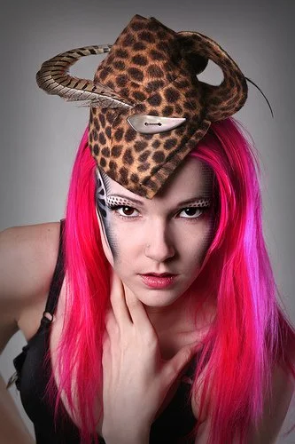 Fairy Fascinator by Jasmin Zorlu, photo by  Kyle Hailey, 2010