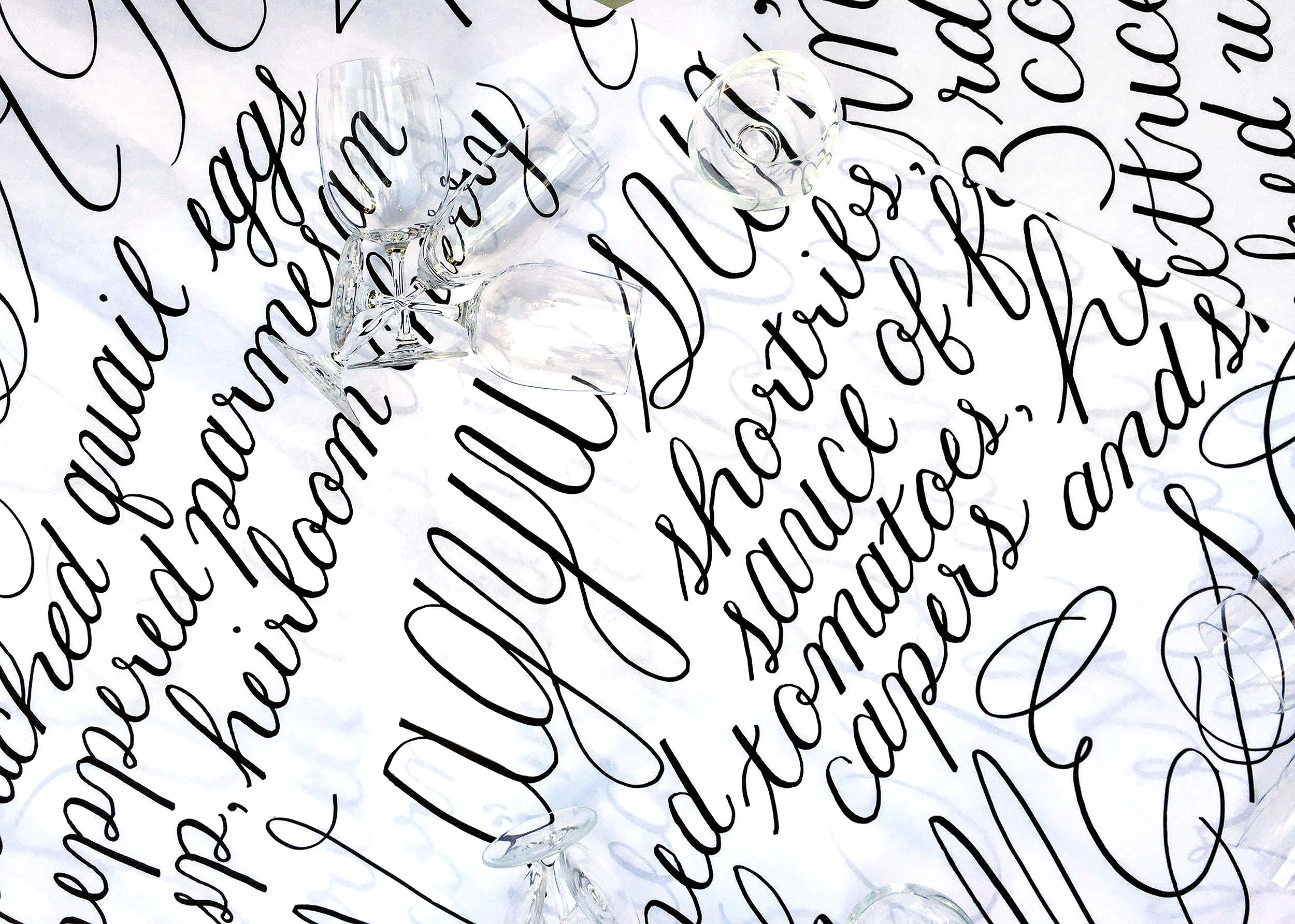 Close up view of Installation