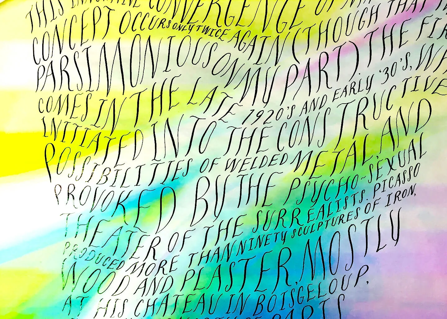 Text with Projection