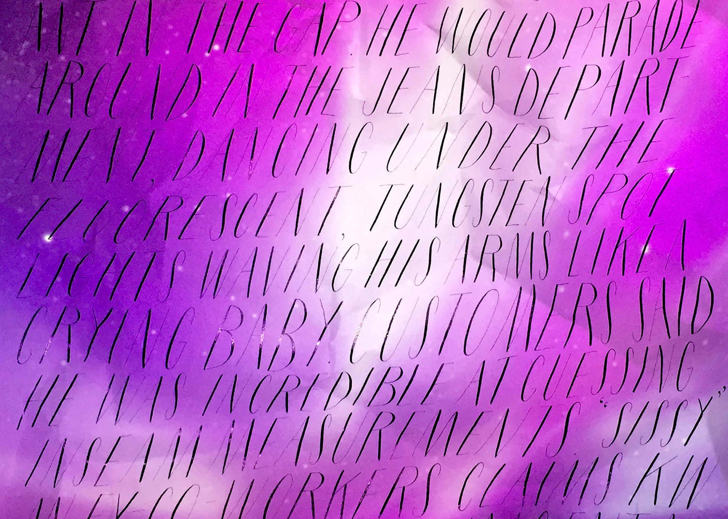 Text with Projection