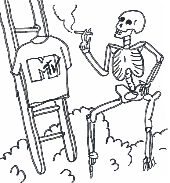 Hand-drawn animation.