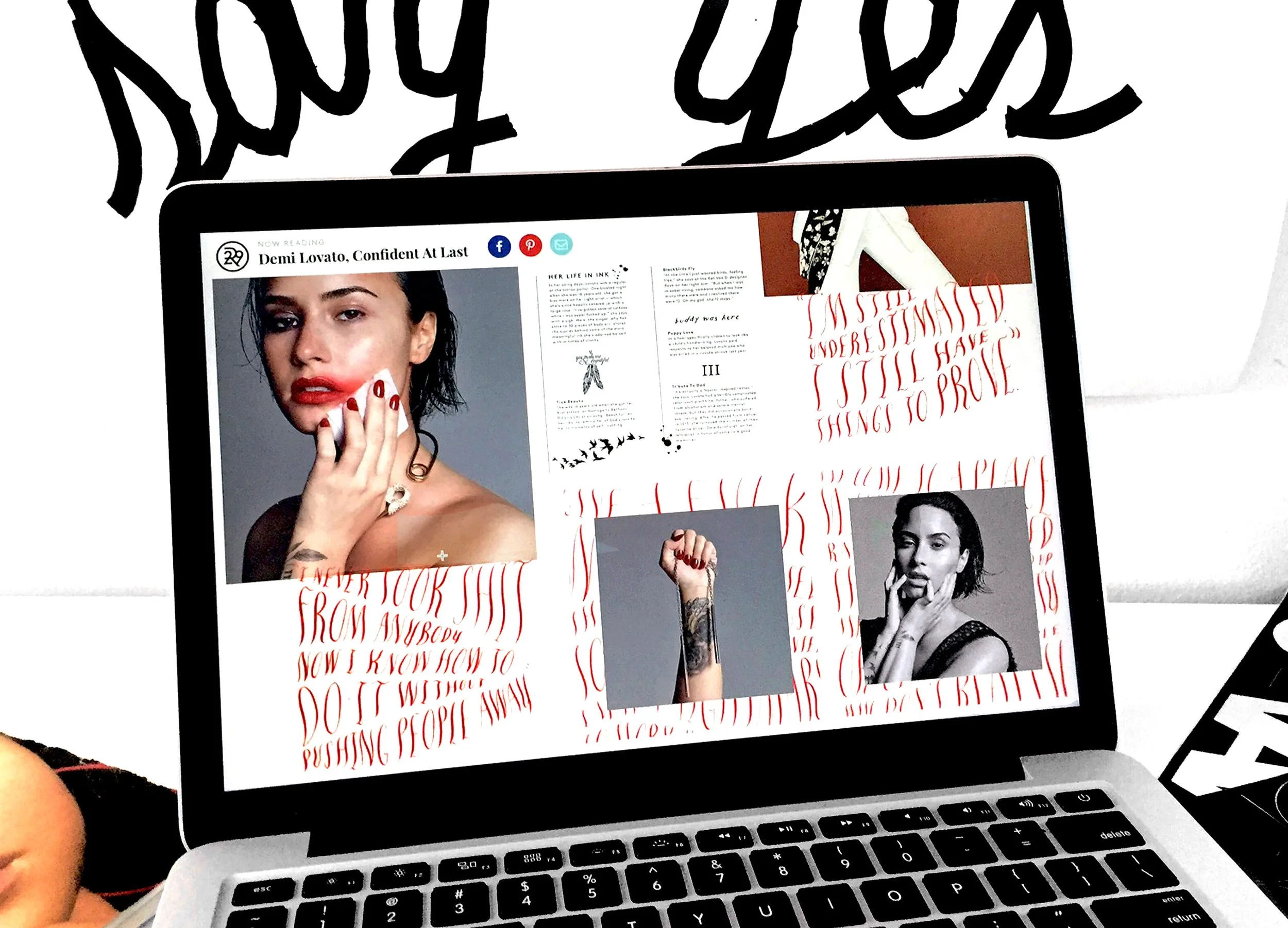 Demi Lovato for Refinery 29