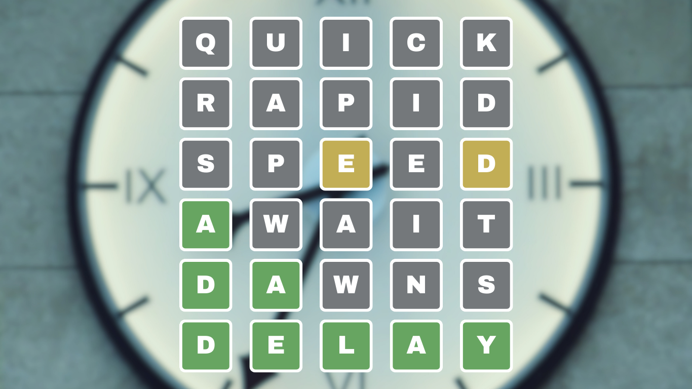 Wordle's Winning Strategy: Delayed Gratification as a Key to Habitual Growth