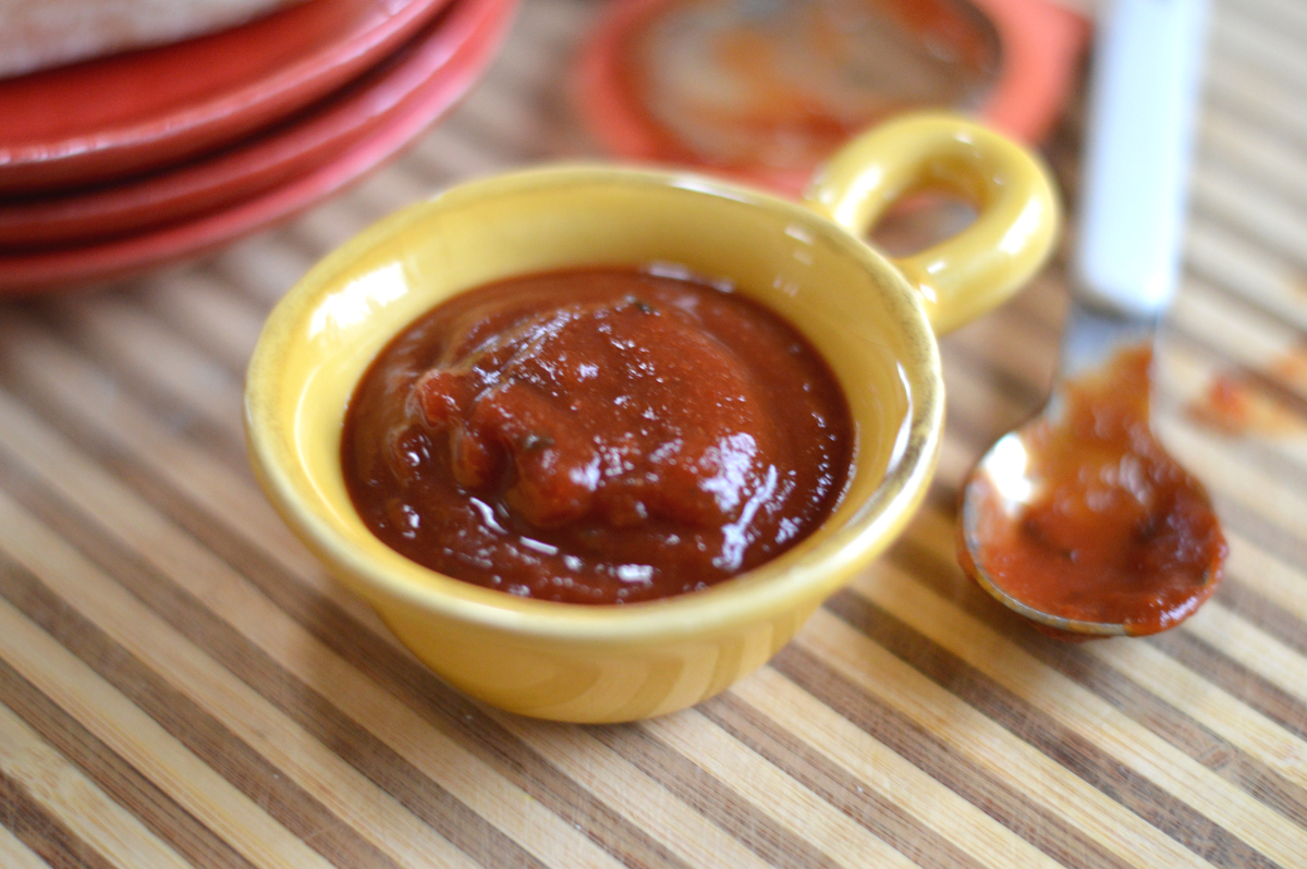 Tomato-Basil Ketchup