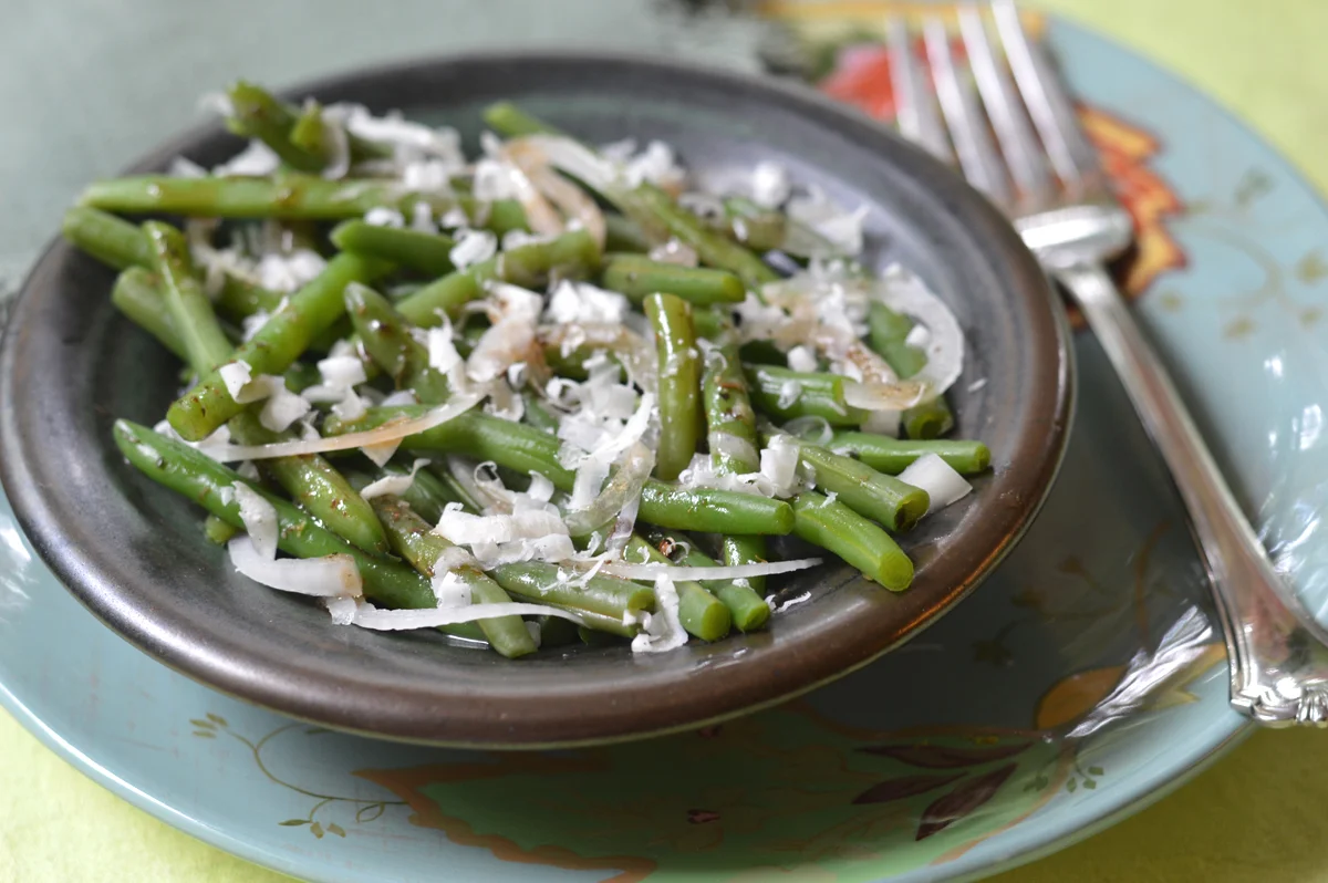 Green Bean Parmesan Salad