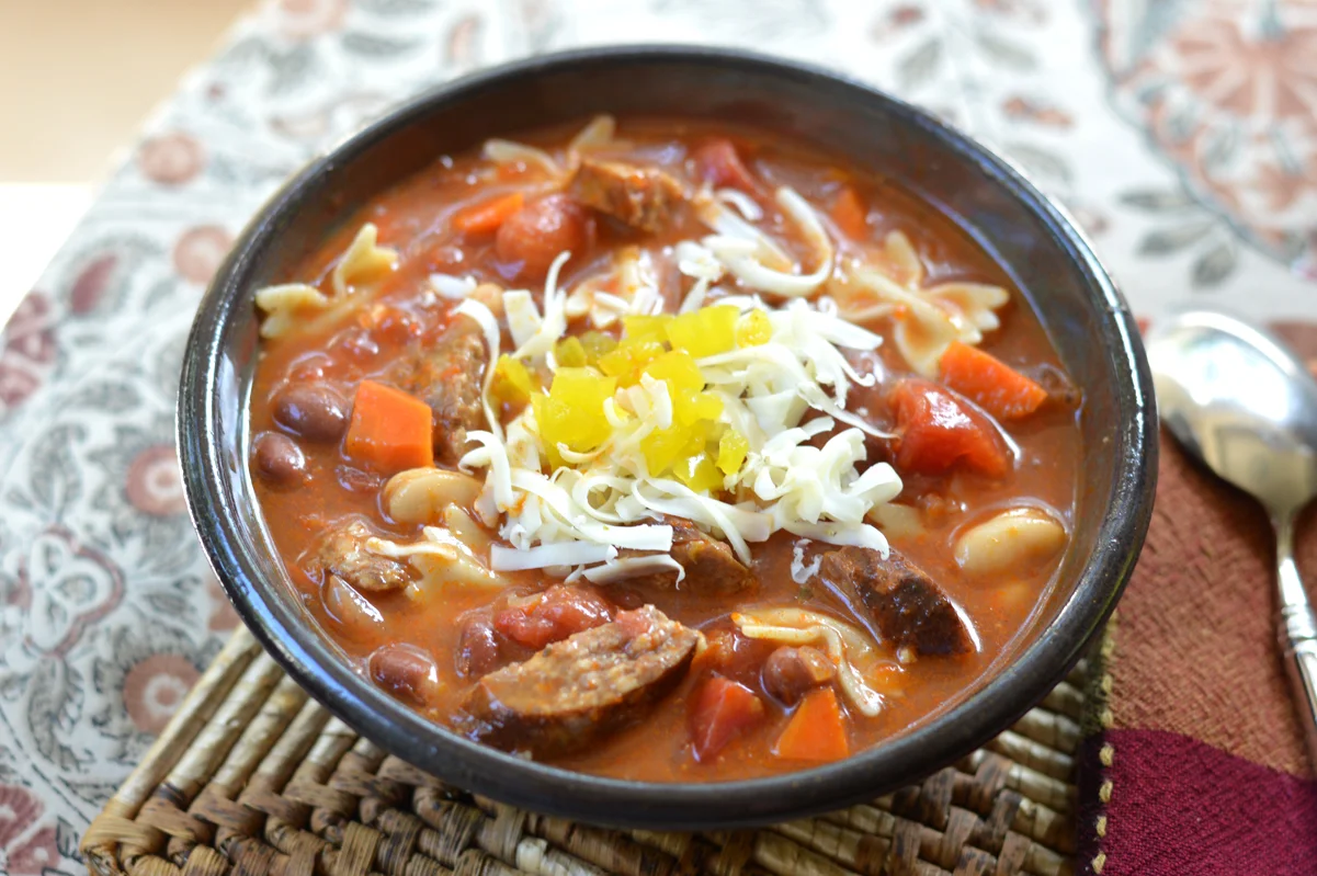 Italian Sausage Chili Soup