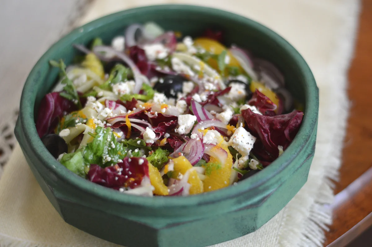 Radicchio, Fennel & Orange Salad