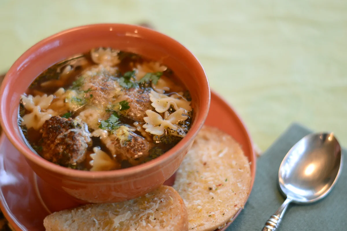 Meatball Homecoming Soup
