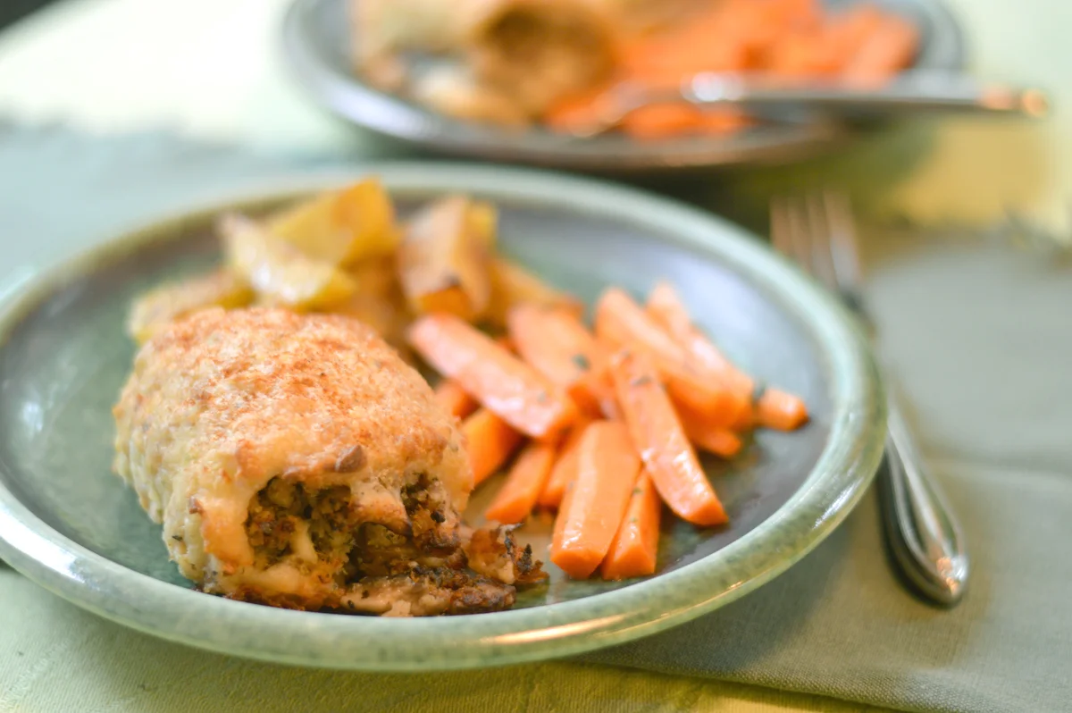 Crab Stuffed Flounder