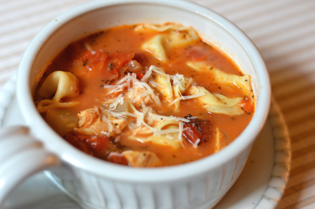 Zucchini & Tortellini Soup — mia cucina italiana