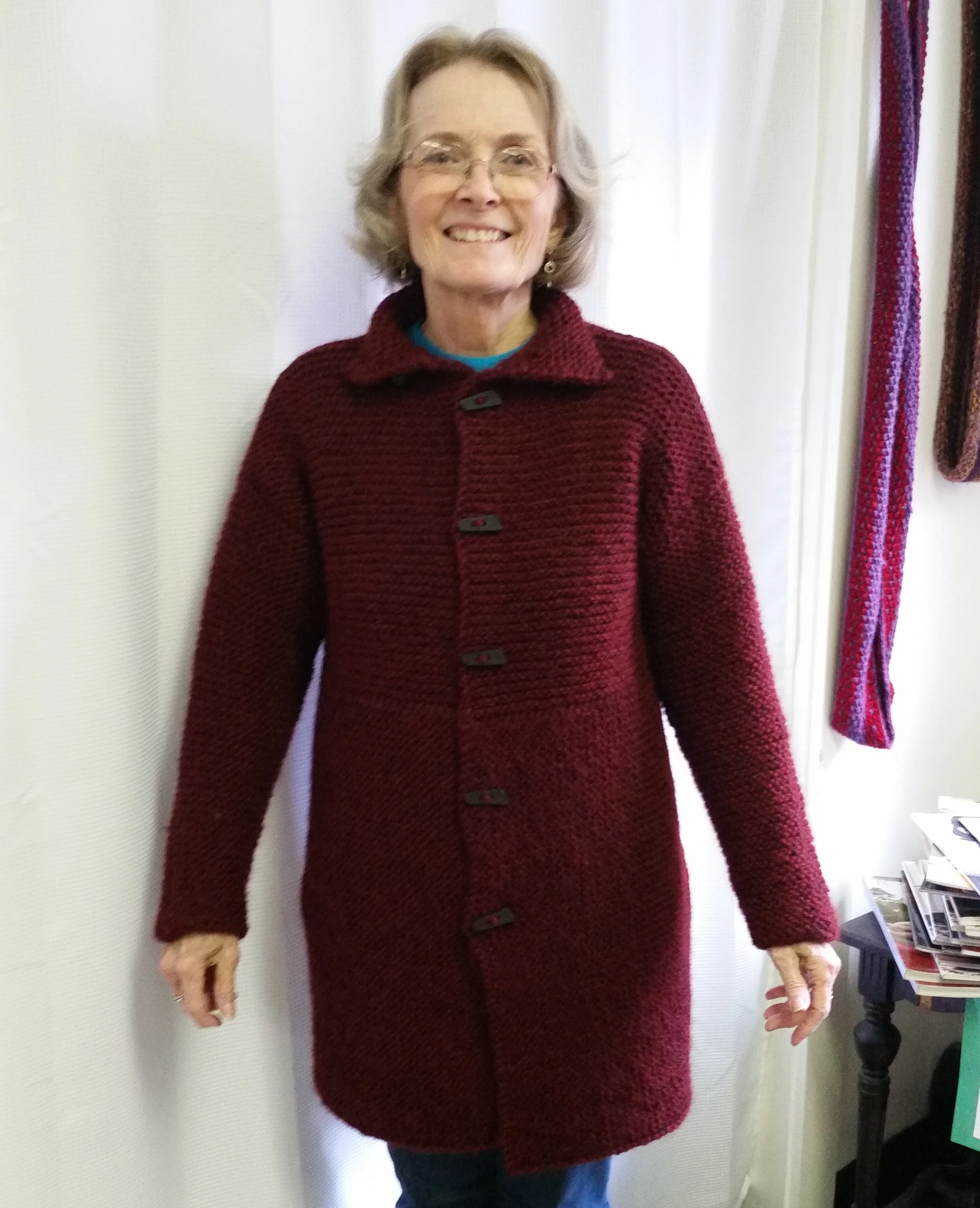 Einstein Coat with Gail