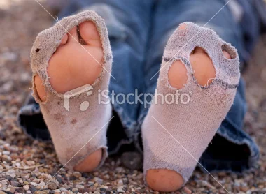 Sock Darning with Elanor