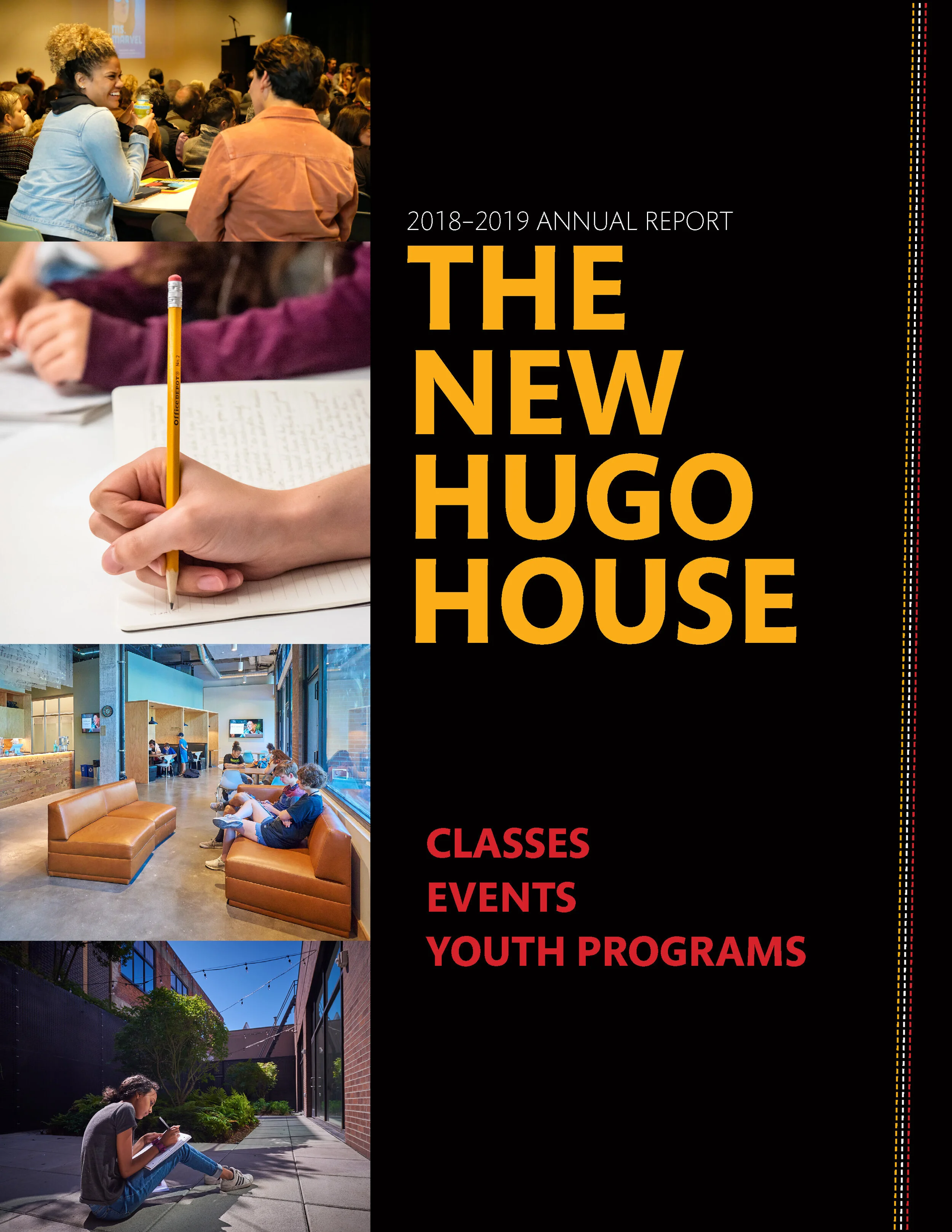 Cover of 2018–19 annual report.