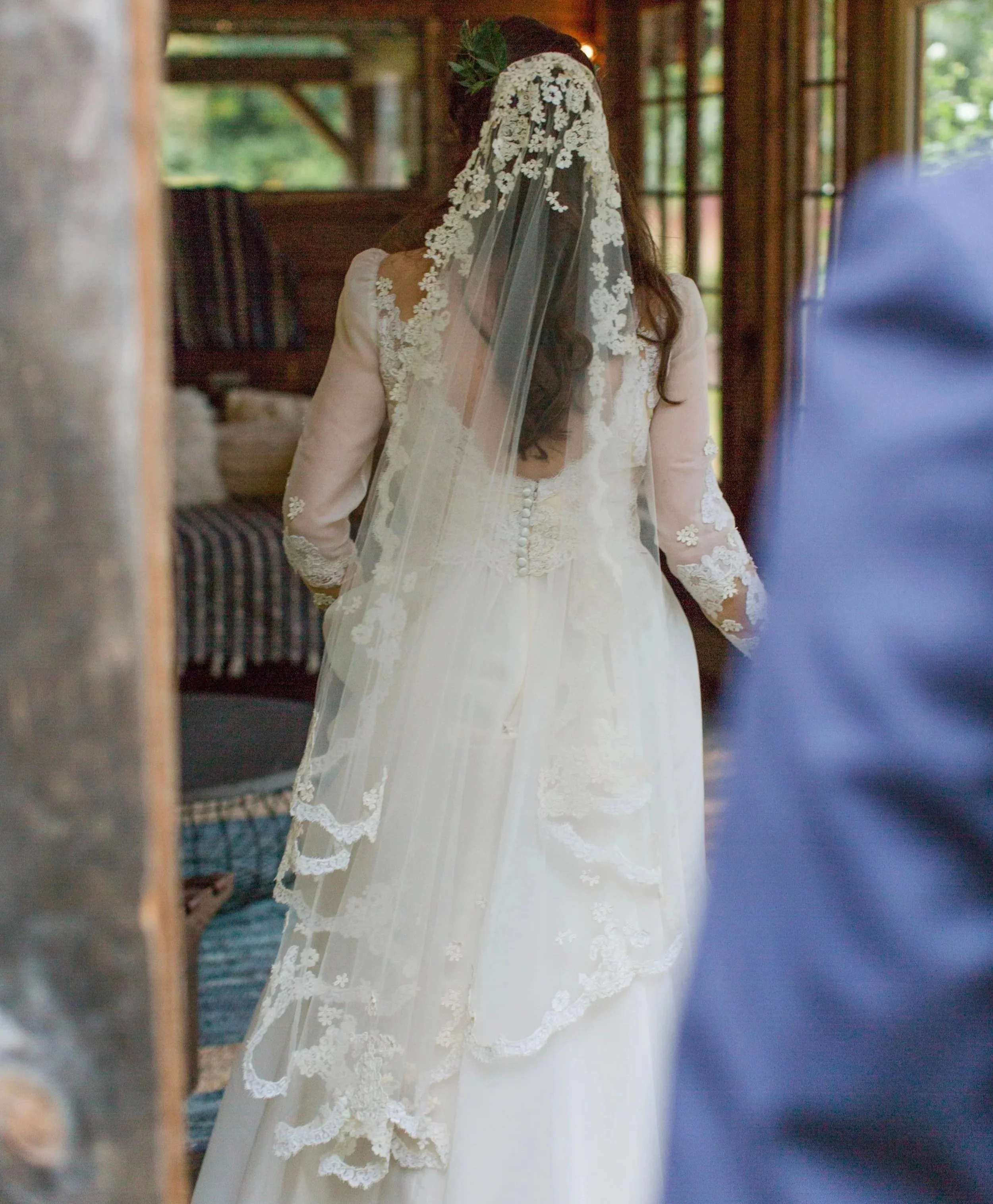 Custom Made Using Heirloom Lace