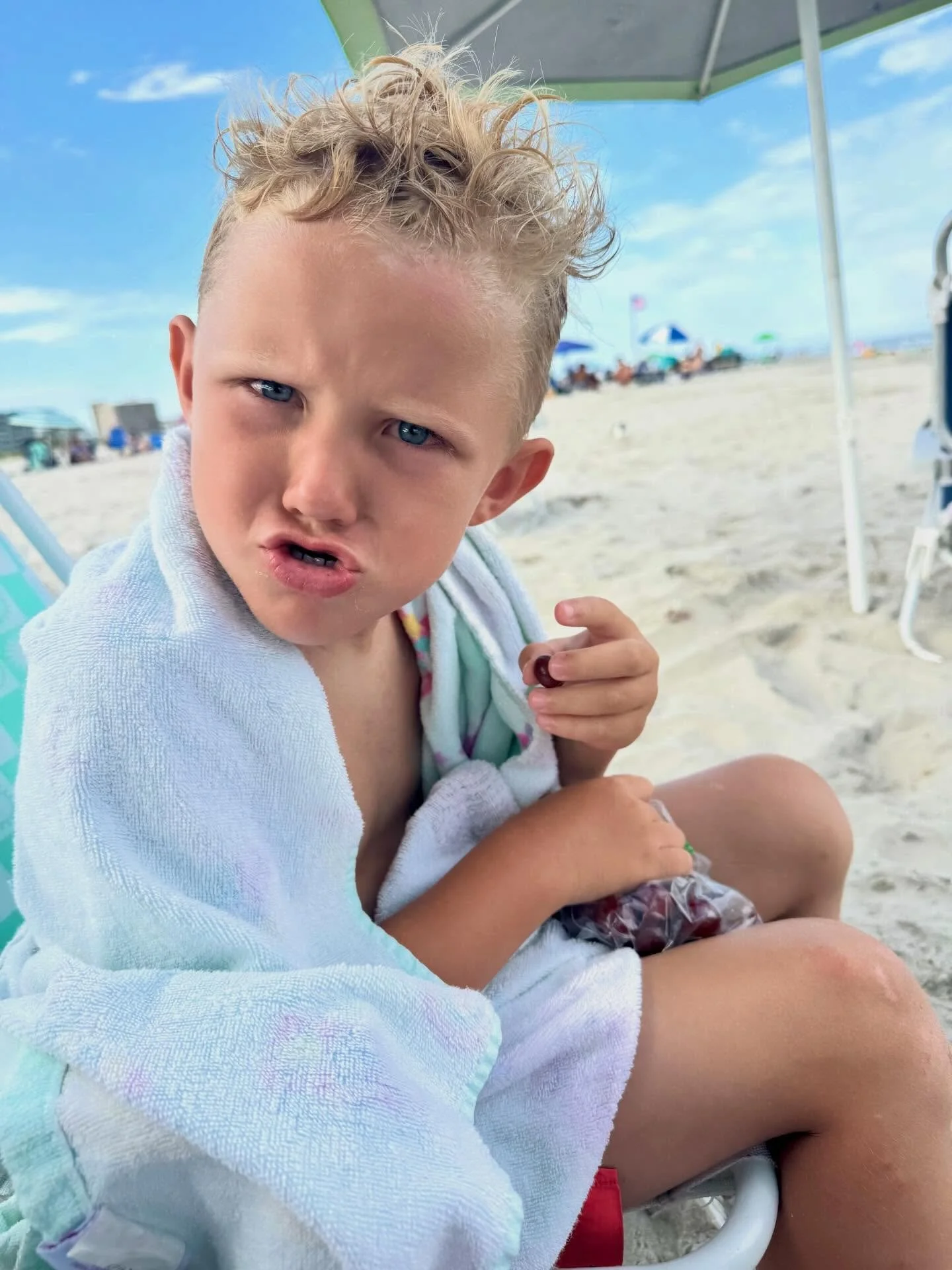 This kid turned S&bull;I&bull;X earlier this month! We just love your laid back personality. You tried lots of new things this year with the best attitude 👍🏻 You love being outside, riding your bike, rollerblading, and doing anything active! Can&rs