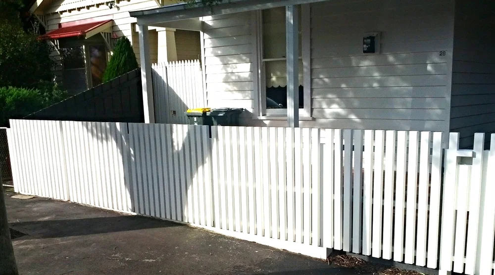 Natural Gardeners Melbourne landscaping construction fence