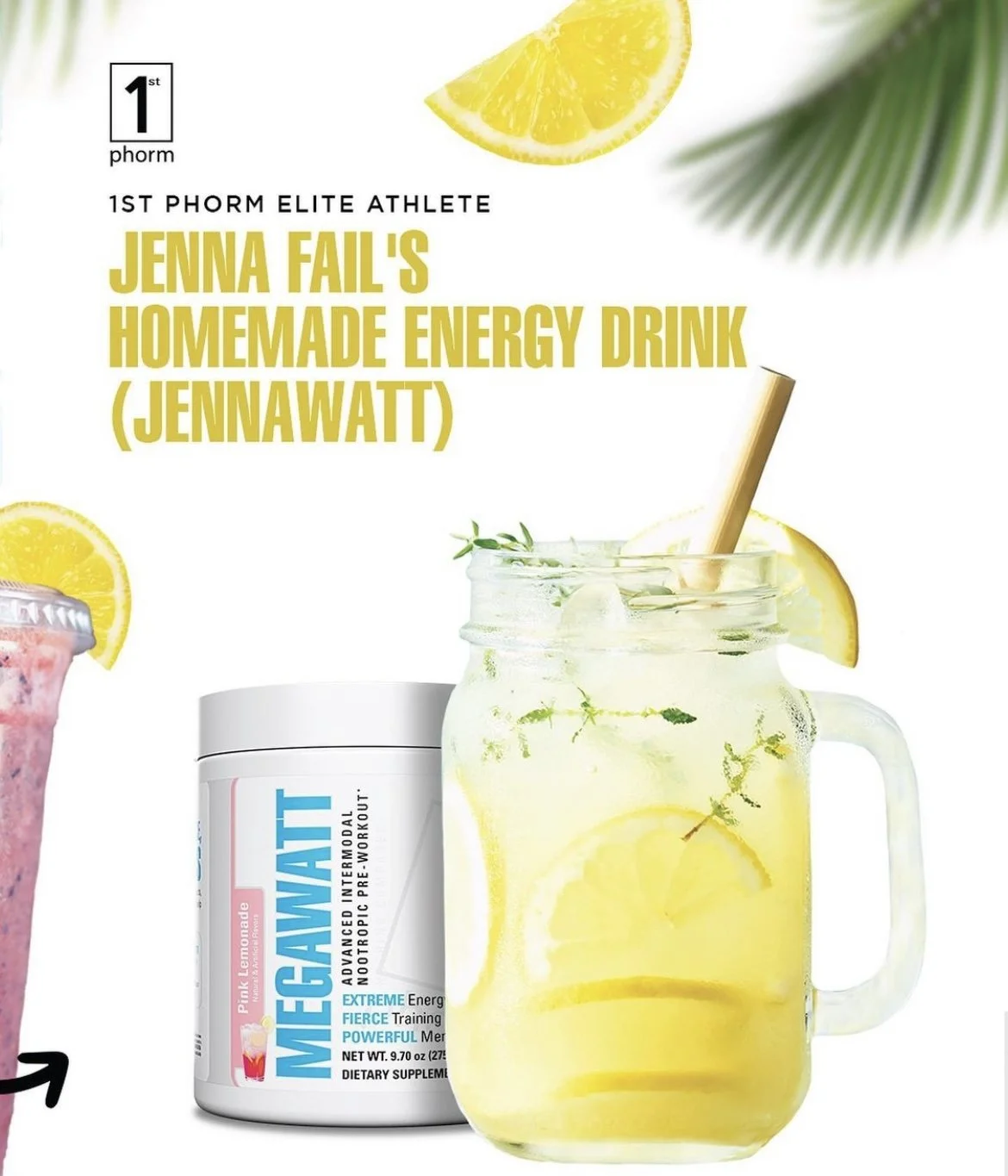 Healthy Homemade Energy Drink