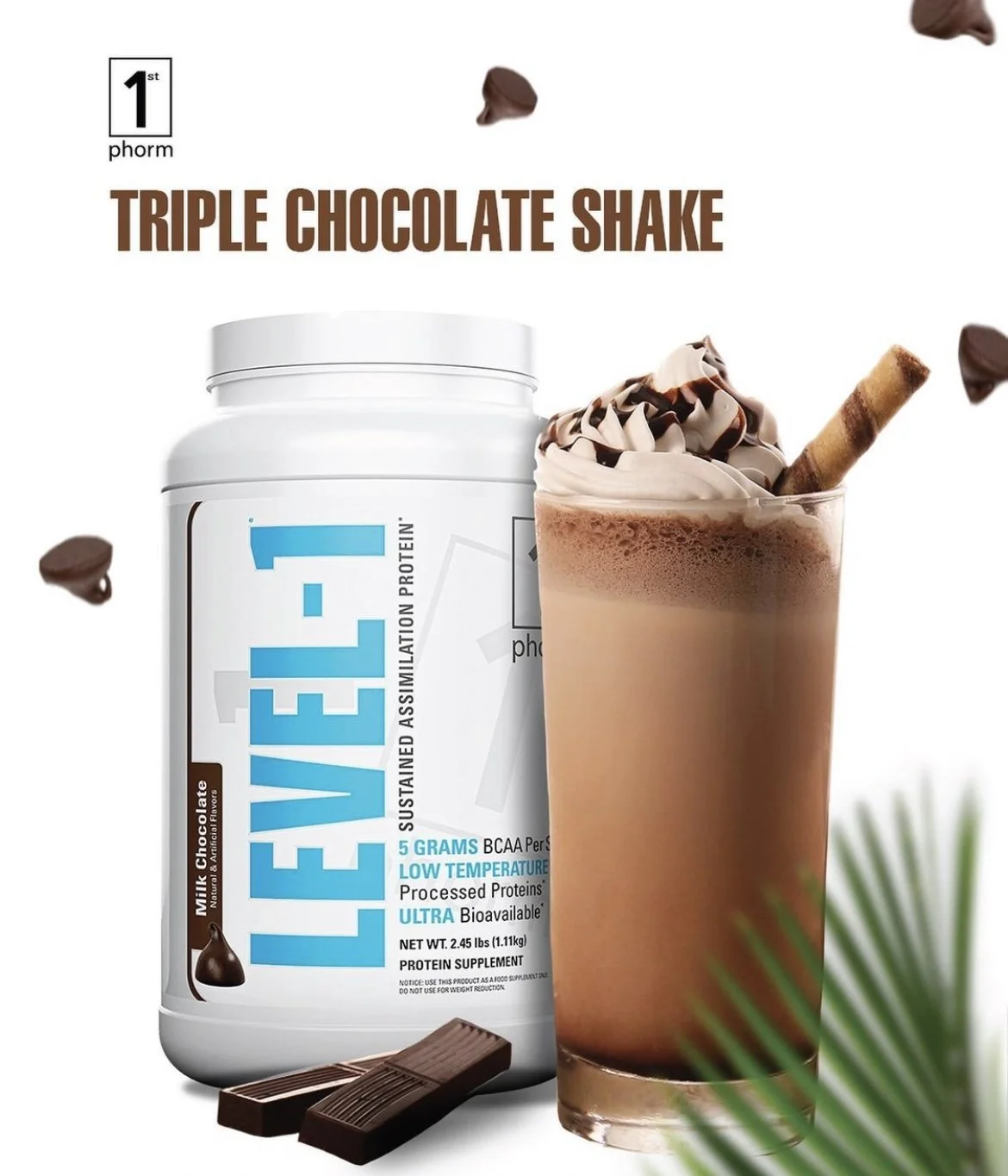 Healthy Triple Chocolate Shake