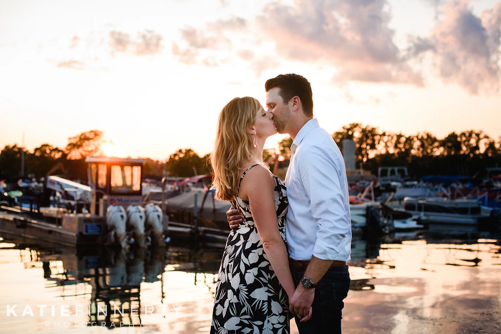 canandaigua lake engagement session: kathleen + kyle 