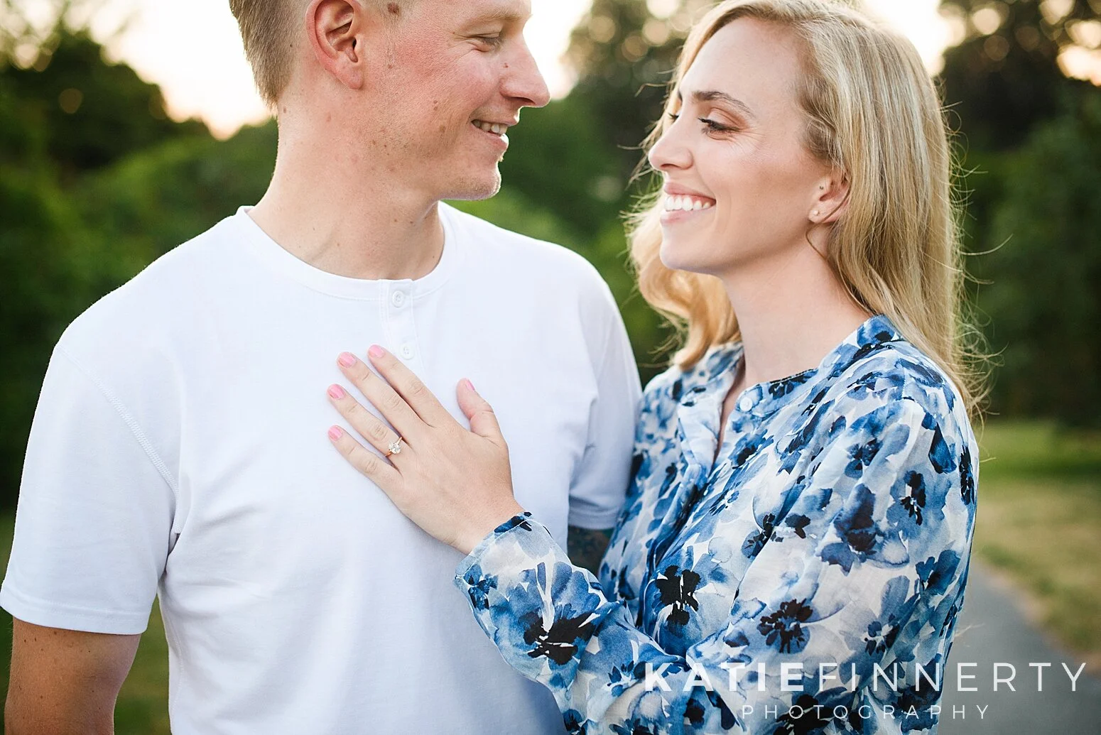 corbett's glen + highland park rochester engagement session: jen + todd